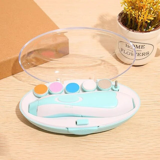 Baby Electric Nail Trimmer Kid Nail Polisher Tool Baby Care Multifunctional Fingernail Cutter Trimmer Infant Manicure Set