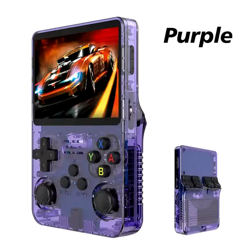 R36S Retro Handheld Game Player Linux System 3.5 Inch IPS Screen R35S plus Portable Pocket Video Player for PS1/N64